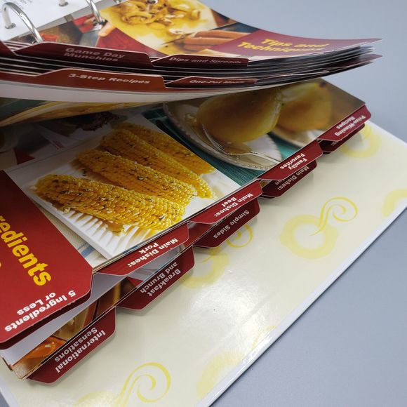 Rival Cookbook Crock Pot Slow Cooker 500 Recipes Collection Binder Divider Tabs - Picture 10 of 14